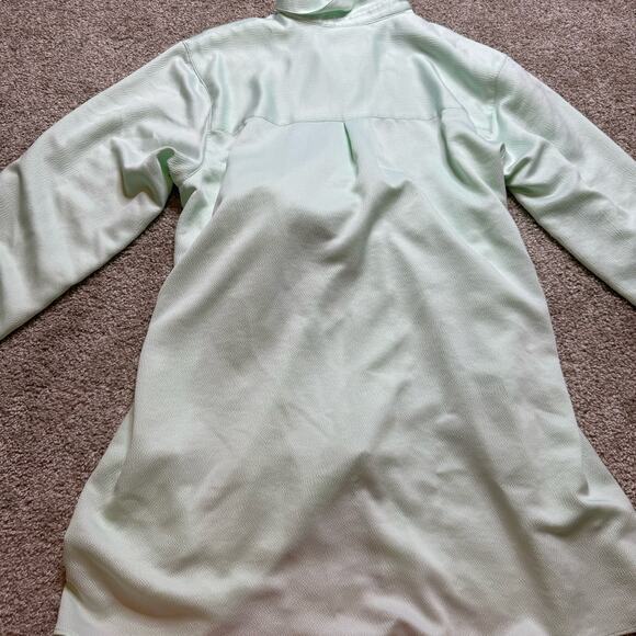 L’Academia Revolve Mint Green Tie Shirt Dress Size S - Picture 4 of 4